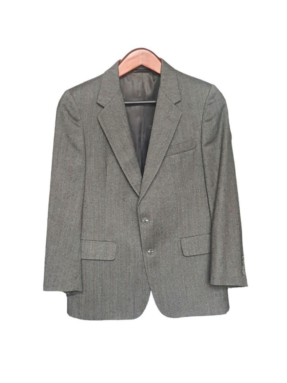 Christian Dior Paris for Bullock's Mens Sport Coat Jacket Gray